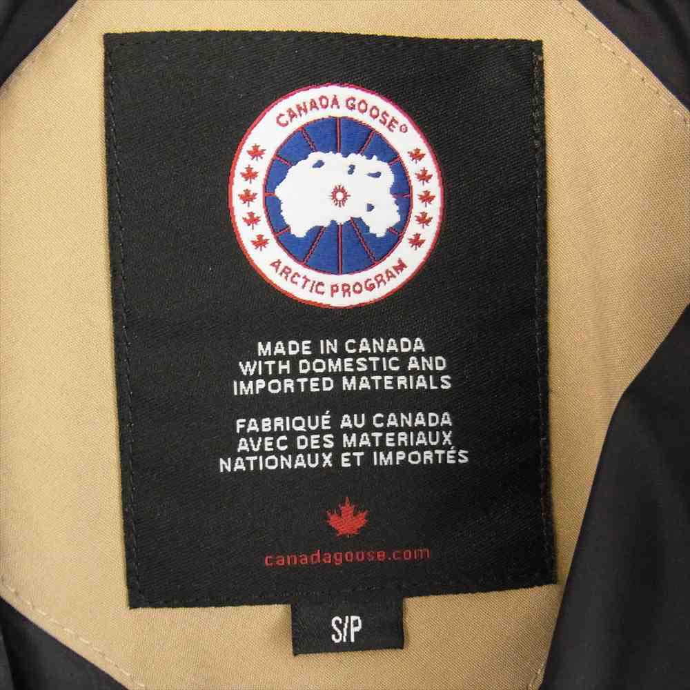 CANADA GOOSE カナダグース 2302JL 国内正規品 サザビーリーグ MACKENZIE PARKA マッケンジー パーカ ダウン ジャケット ベージュ系 S【中古】
