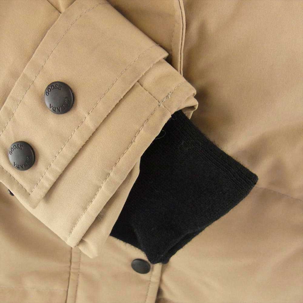 CANADA GOOSE カナダグース 2302JL 国内正規品 サザビーリーグ MACKENZIE PARKA マッケンジー パーカ ダウン ジャケット ベージュ系 S【中古】