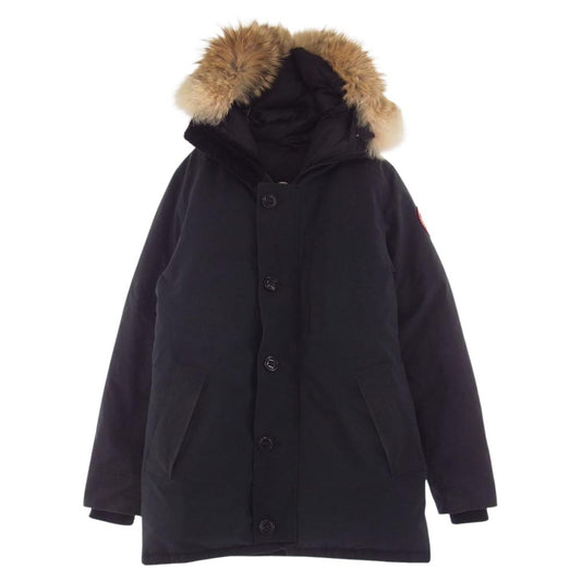 CANADA GOOSE カナダグース 3438JM 国内正規品 サザビーリーグ JASPER PARKA ジャスパー パーカ ダウン コート ネイビー系 M【中古】