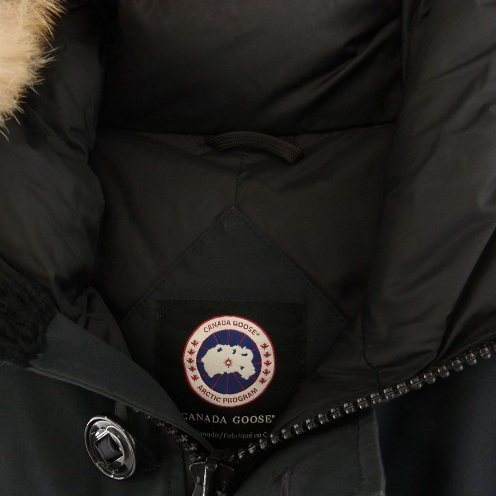 CANADA GOOSE カナダグース 3438JM 国内正規品 サザビーリーグ JASPER PARKA ジャスパー パーカ ダウン コート ネイビー系 M【中古】