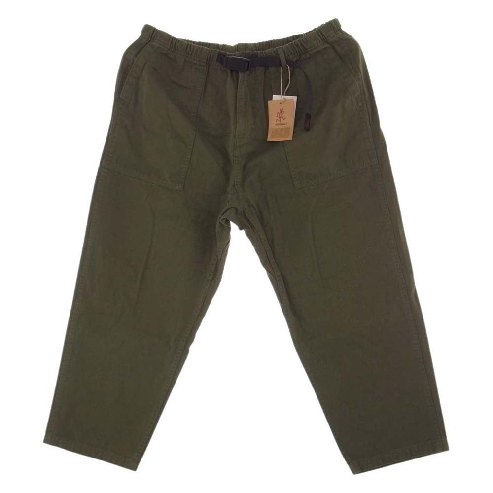 Gramicci グラミチ LOOSE TAPERED PANTS ルーズ テーパード パンツ グリーン系 XL【極上美品】【中古】