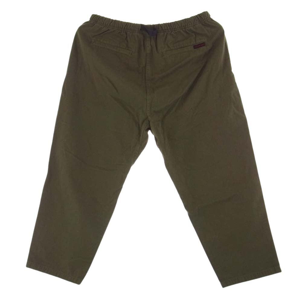 Gramicci グラミチ LOOSE TAPERED PANTS ルーズ テーパード パンツ グリーン系 XL【極上美品】【中古】