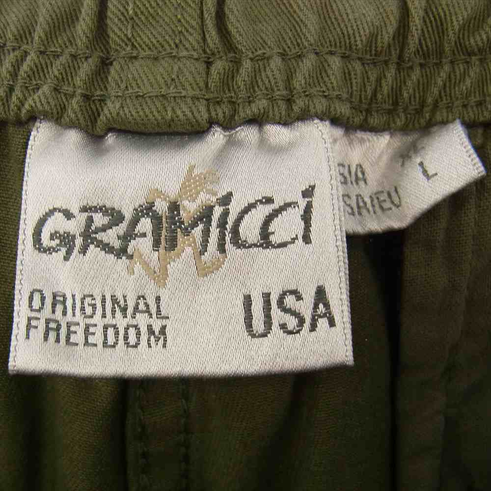 Gramicci グラミチ LOOSE TAPERED PANTS ルーズ テーパード パンツ グリーン系 XL【極上美品】【中古】