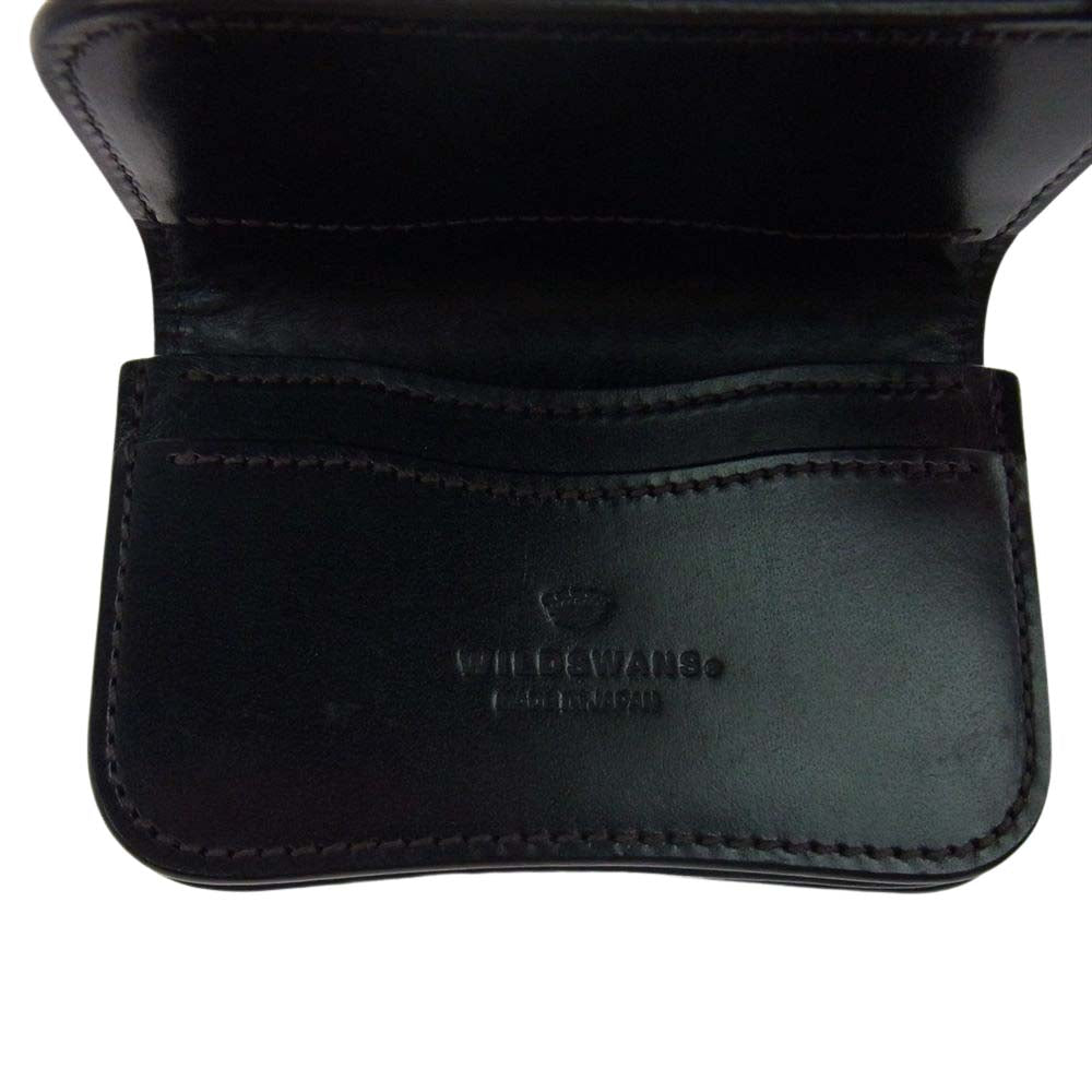 WILDSWANS ワイルドスワンズ 9001-56J GENERAL ジェネラル 名刺入れ カードケース ブラック系【中古】