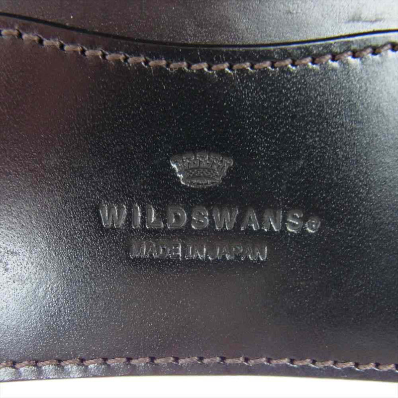 WILDSWANS ワイルドスワンズ 9001-56J GENERAL ジェネラル 名刺入れ カードケース ブラック系【中古】