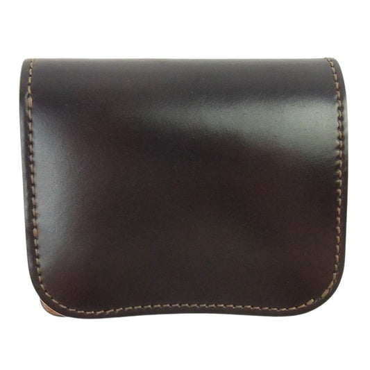 WILDSWANS ワイルドスワンズ PALM-V2 パーム ミニ 財布 2つ折り ウォレット ブラウン系【中古】