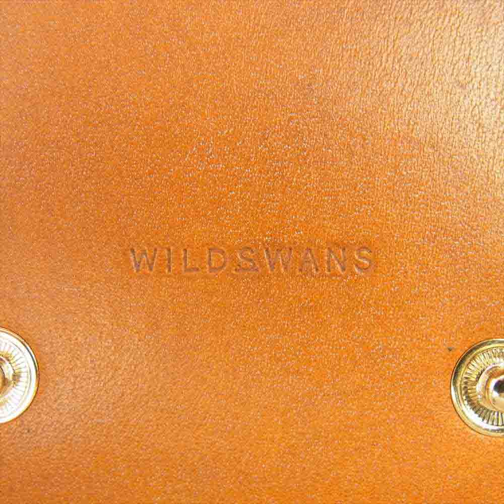 WILDSWANS ワイルドスワンズ PALM-V2 パーム ミニ 財布 2つ折り ウォレット ブラウン系【中古】