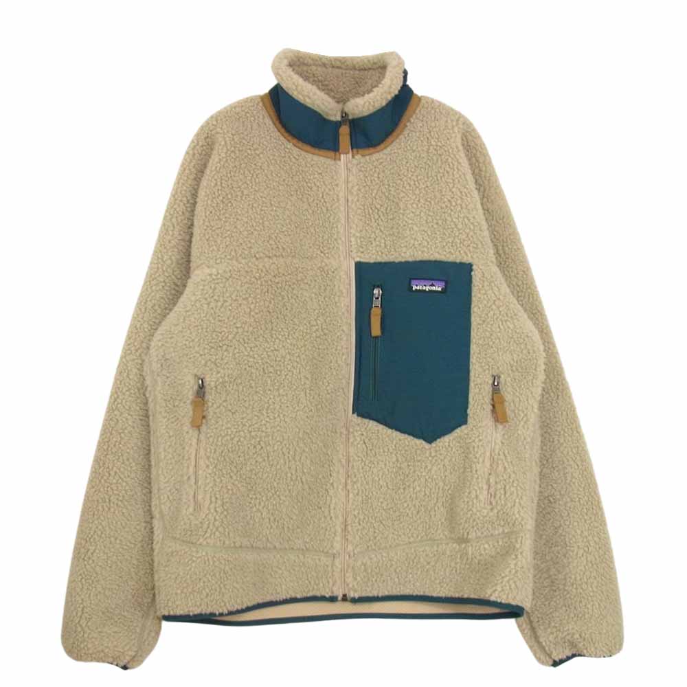 patagonia パタゴニア 21AW 23056 Classic Retro-X Jacket クラシック レトロX フリース ジャケット カーキ系 M【中古】