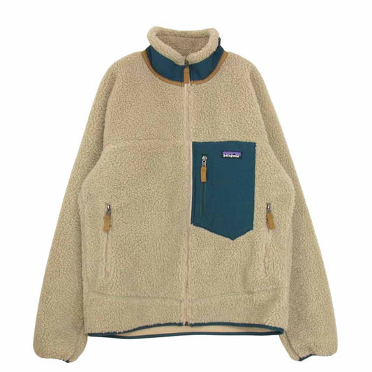 patagonia パタゴニア 21AW 23056 Classic Retro-X Jacket クラシック レトロX フリース ジャケット カーキ系 M【中古】