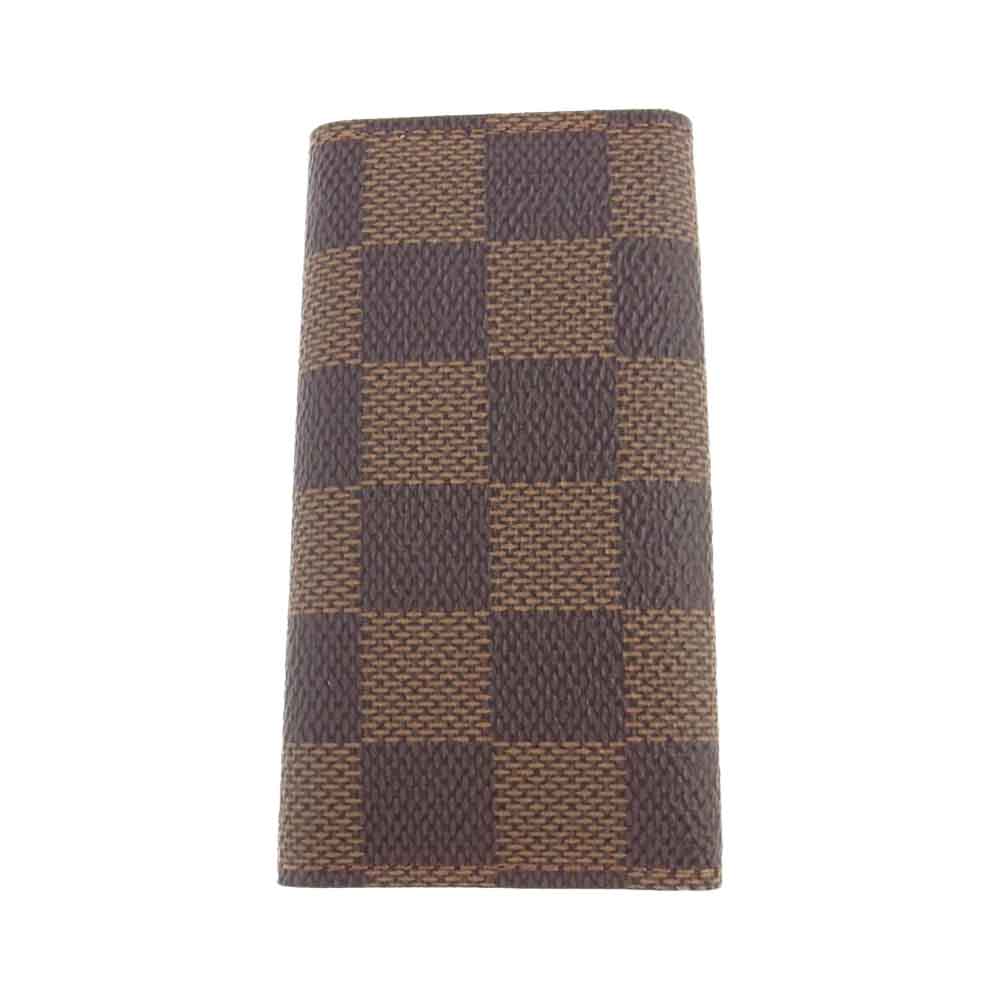 LOUIS VUITTON ルイ・ヴィトン N62631 ダミエ エベヌ ミュルティクレ4 キーケース ブラウン系【中古】