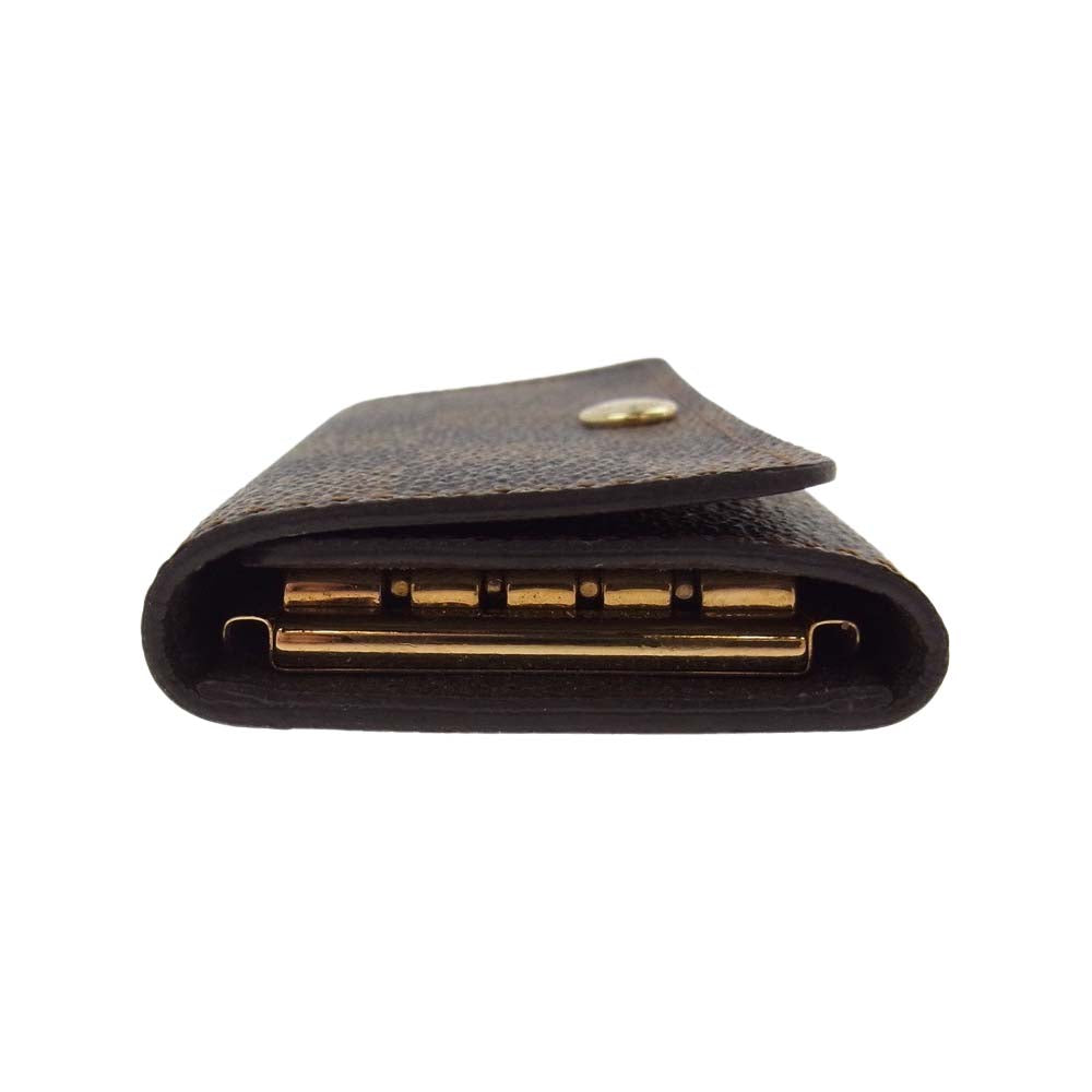 LOUIS VUITTON ルイ・ヴィトン N62631 ダミエ エベヌ ミュルティクレ4 キーケース ブラウン系【中古】