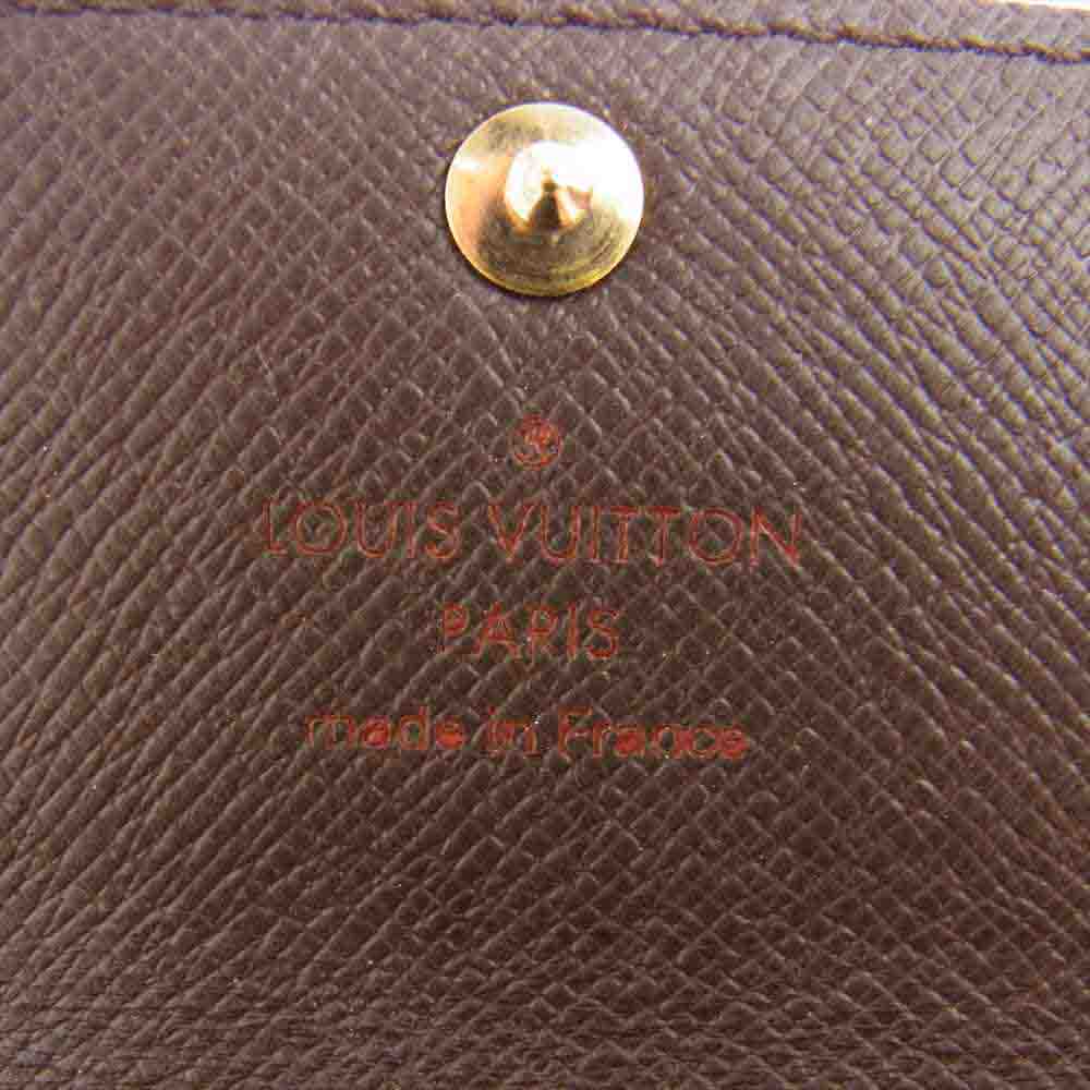 LOUIS VUITTON ルイ・ヴィトン N62631 ダミエ エベヌ ミュルティクレ4 キーケース ブラウン系【中古】