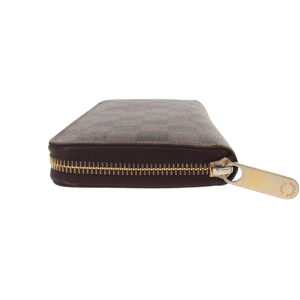 LOUIS VUITTON ルイ・ヴィトン N60015 ダミエ ジッピー ウォレット ブラウン系【中古】