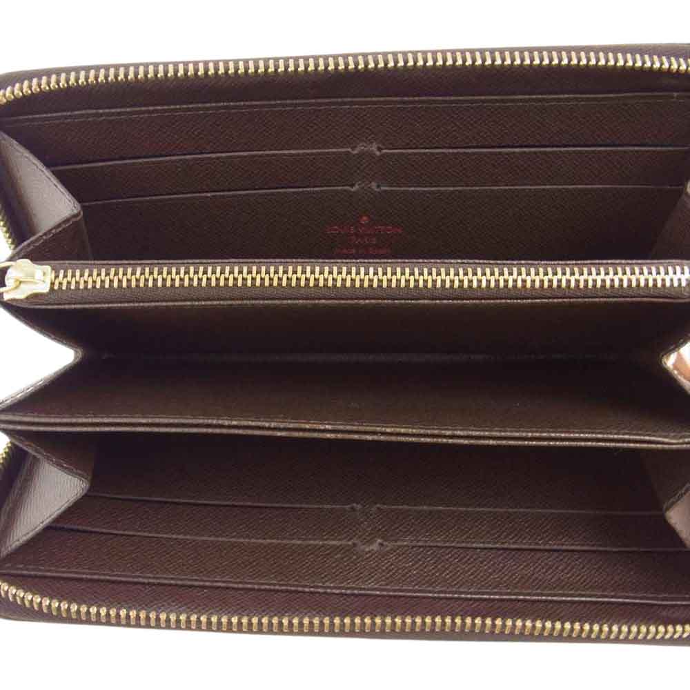 LOUIS VUITTON ルイ・ヴィトン N60015 ダミエ ジッピー ウォレット ブラウン系【中古】