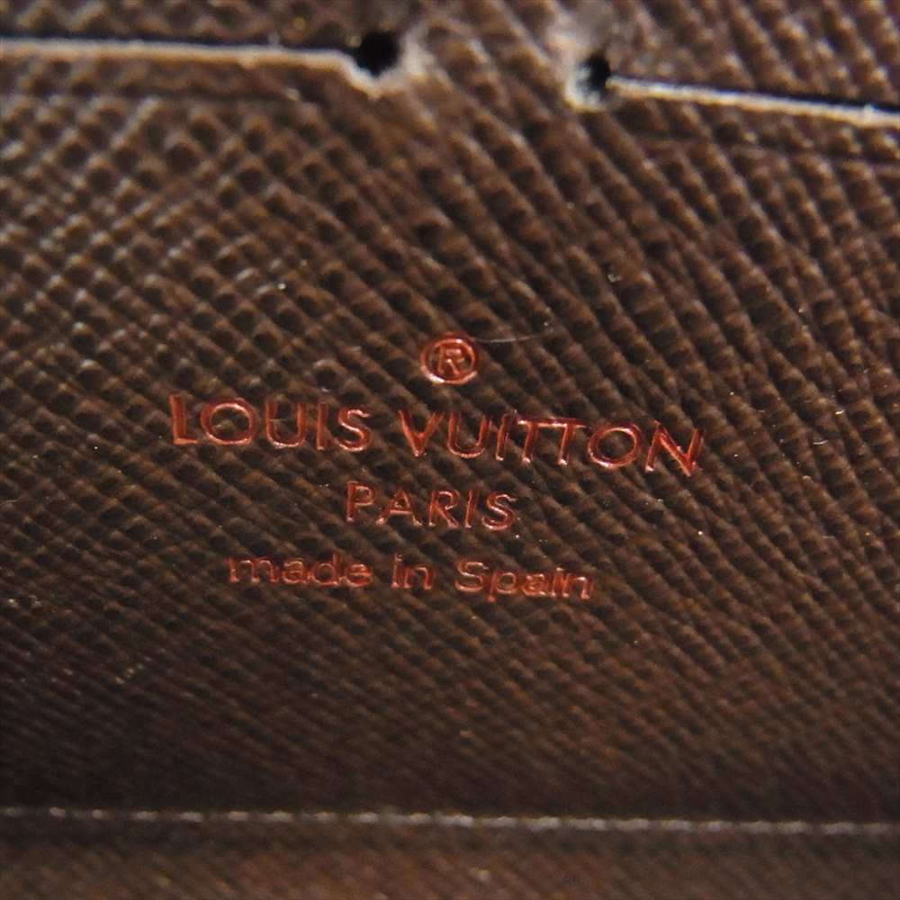 LOUIS VUITTON ルイ・ヴィトン N60015 ダミエ ジッピー ウォレット ブラウン系【中古】