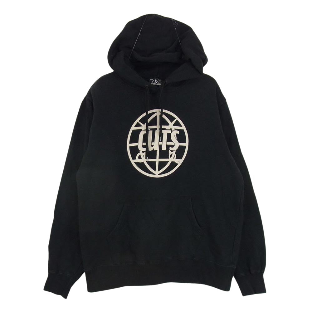 HYSTERIC GLAMOUR ヒステリックグラマー  02183CF13  CUTS TM パーカー ブラック系 L【中古】