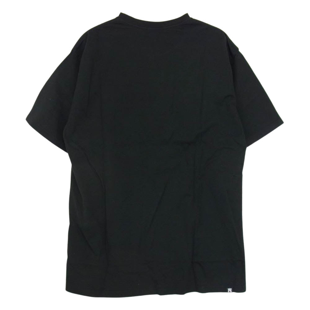 HYSTERIC GLAMOUR ヒステリックグラマー 02212CT20 × Lewis Leathers ルイスレザー ROCKERS ロッカーズ Tシャツ ブラック系 L【極上美品】【中古】