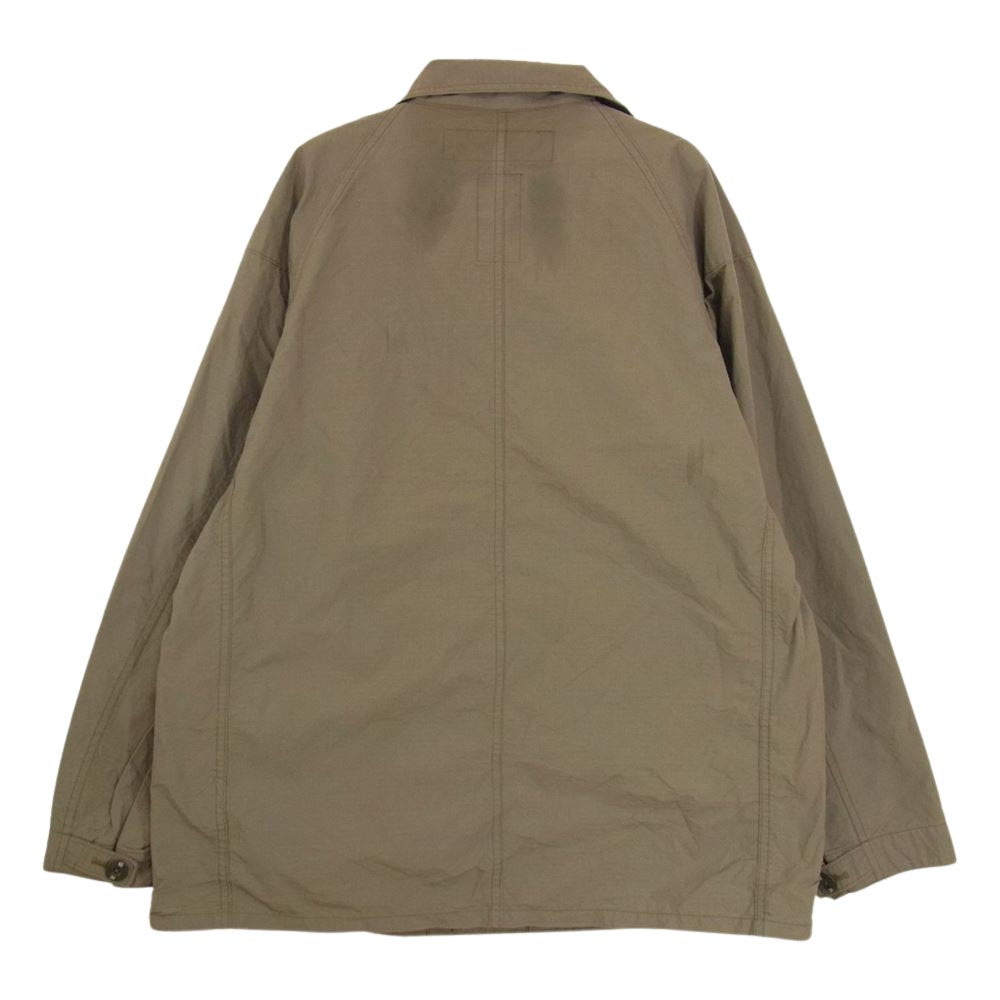 NEIGHBORHOOD ネイバーフッド 22SS 221UTNH-JKM03 COVERALL / CN-JK リップストップ カバーオール ミリタリー ジャケット カーキ系 M【中古】