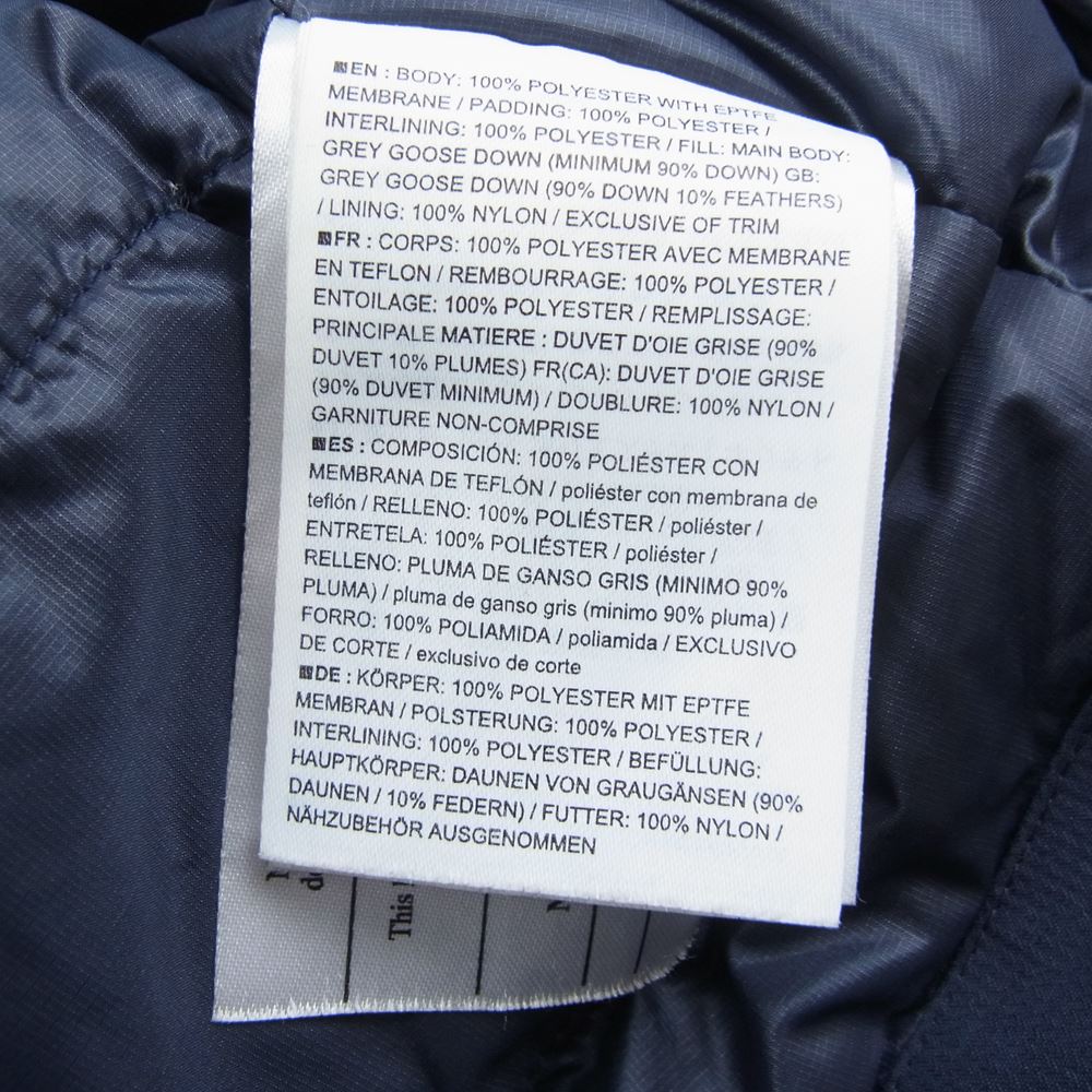ARC'TERYX アークテリクス 16109 国内正規品 Patera Parka Womens パテラ パーカ ウィメンズ ナイロン コート ネイビー系 M【中古】
