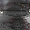 CHROME HEARTS クロムハーツ（原本無） 3FOLD 3フォールド スターボタン 三つ折り レザー ウォレット ブラック系【中古】
