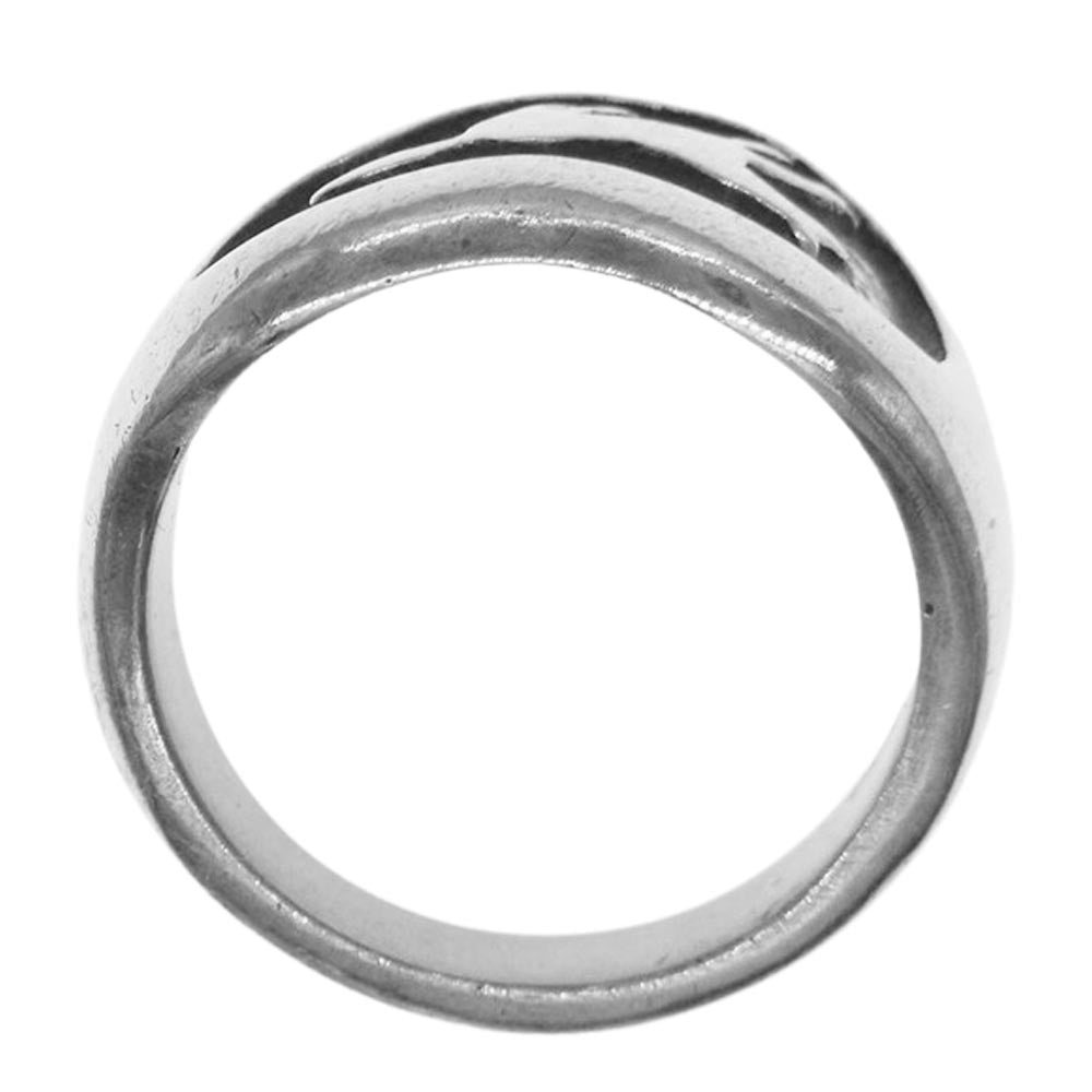 ニズムターコイズ ホース リング シルバー系【中古】