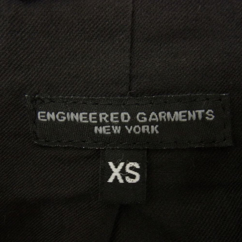 Engineered Garments エンジニアードガーメンツ Andover Jacket アンド―ヴァー ウール テーラード ジャケット ブラック系 XS【中古】