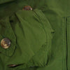 COMOLI コモリ 15S-04004 Garment Die Mackinaw Coat ナイロン マッキーノウ ショールカラー ダブル コート カーキ系 1【中古】
