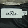 COACH コーチ F57028 ファー ロング ダウン ジャケット コート タイ製 オフホワイト系 M【中古】