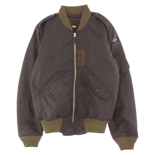 RRL ダブルアールエル RRL-J381 国内正規品 Bordon bomber jacket ボンバー ジャケット モスグリーン系 M【中古】