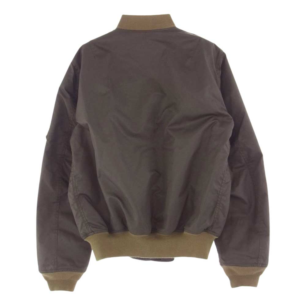 RRL ダブルアールエル RRL-J381 国内正規品 Bordon bomber jacket ボンバー ジャケット モスグリーン系 M【中古】