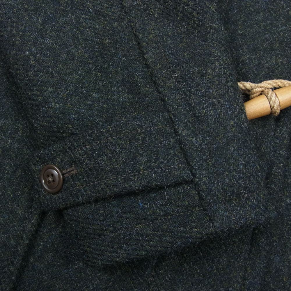 RRL ダブルアールエル 国内正規品 ダブルフェイスド ウール ダッフル コート グレー系 グリーン系 S【中古】