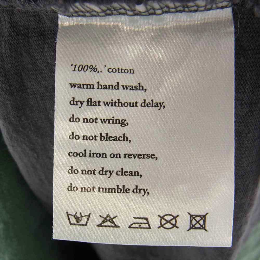 クスビ SKOOL BIGGIE SS TEE ボーダー Tシャツ グリーン系 XXL【新古品】【未使用】【中古】