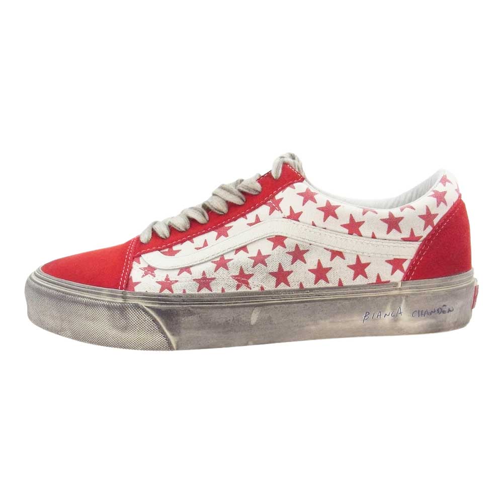 VANS バンズ VN0A4BVFY52 Vault OG Old Skool LX Bianca Chandon オールドスクール ヴィアンカシャンドン スニーカー レッド系 US11.0(29.0cm)【中古】
