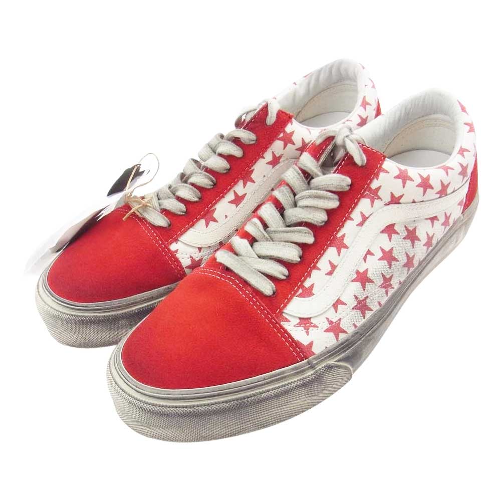 VANS バンズ VN0A4BVFY52 Vault OG Old Skool LX Bianca Chandon オールドスクール ヴィアンカシャンドン スニーカー レッド系 US11.0(29.0cm)【中古】