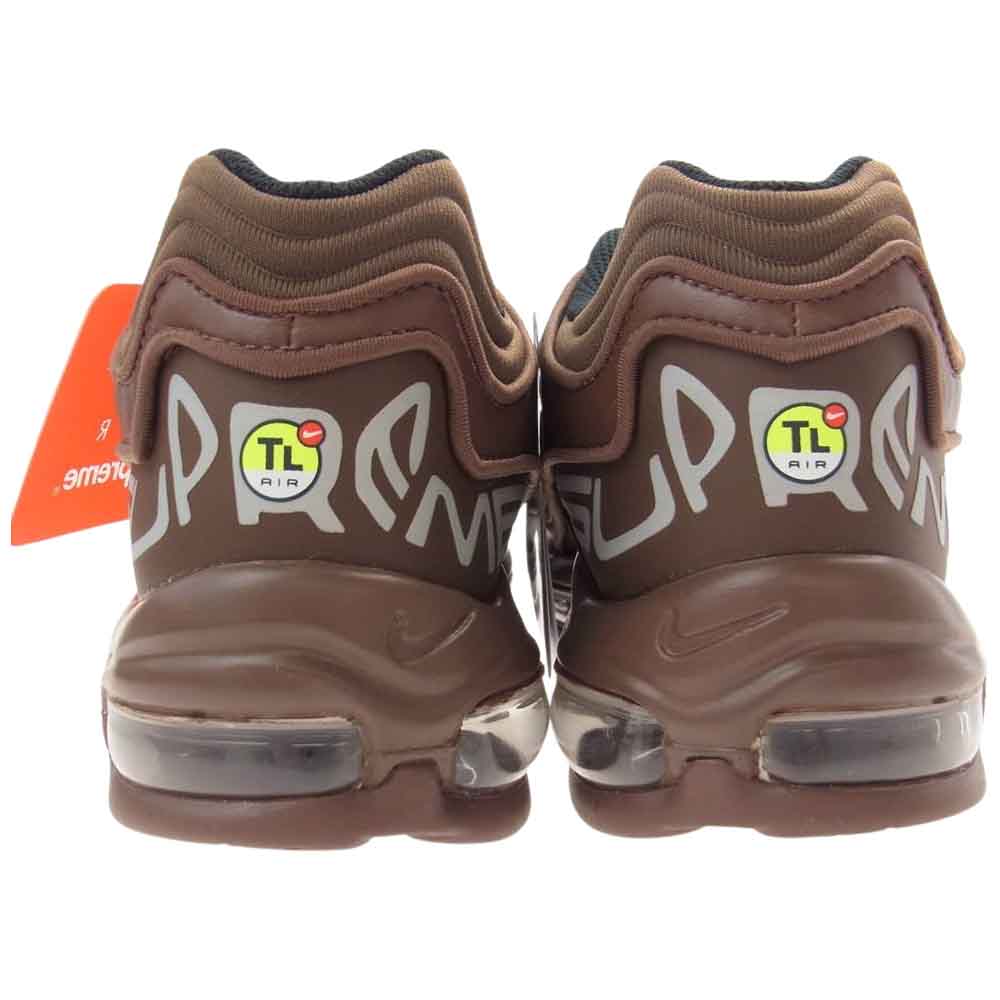 Supreme シュプリーム 22AW DR1033-200 × NIKE ナイキ AIR MAX 98 エアマックス TL Brown スニーカー ダークブラウン系 US8.5(26.5cm)【新古品】【未使用】【中古】
