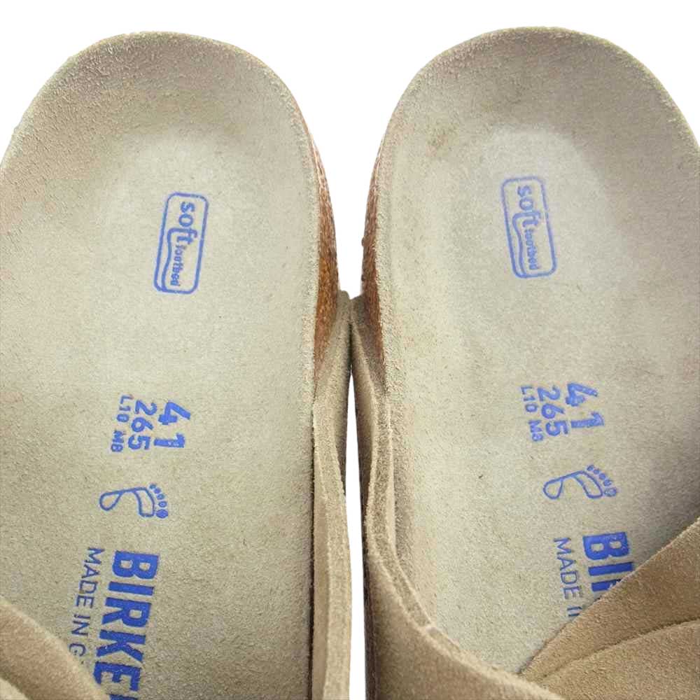 BIRKENSTOCK ビルケンシュトック 1019205 Kyoto キョウト ヌバック スエード サンダル US(27.5cm)26.5㎝【中古】