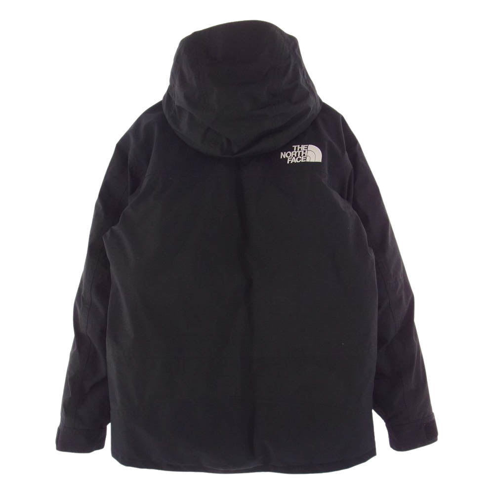 THE NORTH FACE ノースフェイス ND91737 MOUNTAIN DOWN JACKET GORE TEX マウンテン ダウンジャケット ゴアテックス ブラック系 S【中古】
