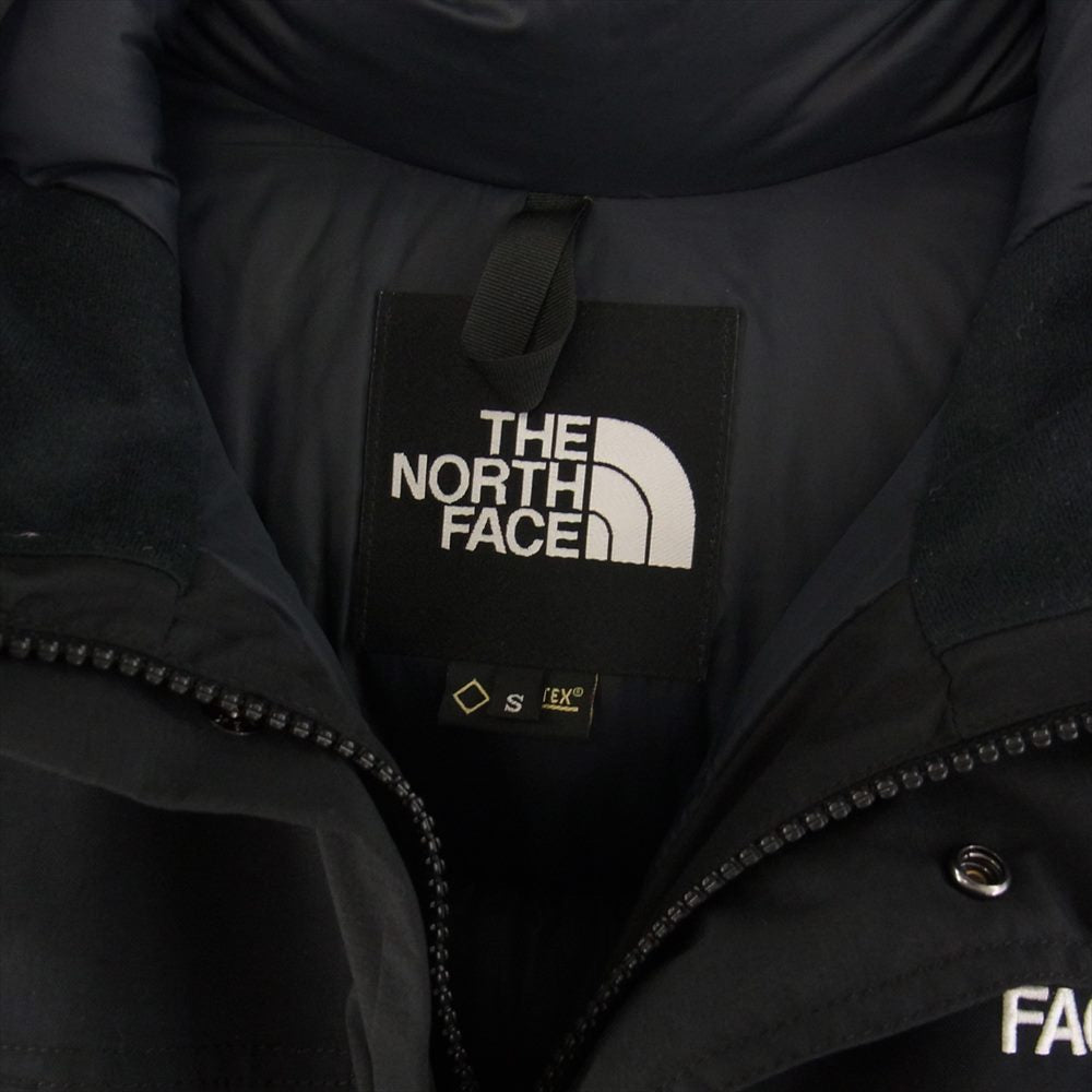 THE NORTH FACE ノースフェイス ND91737 MOUNTAIN DOWN JACKET GORE TEX マウンテン ダウンジャケット ゴアテックス ブラック系 S【中古】