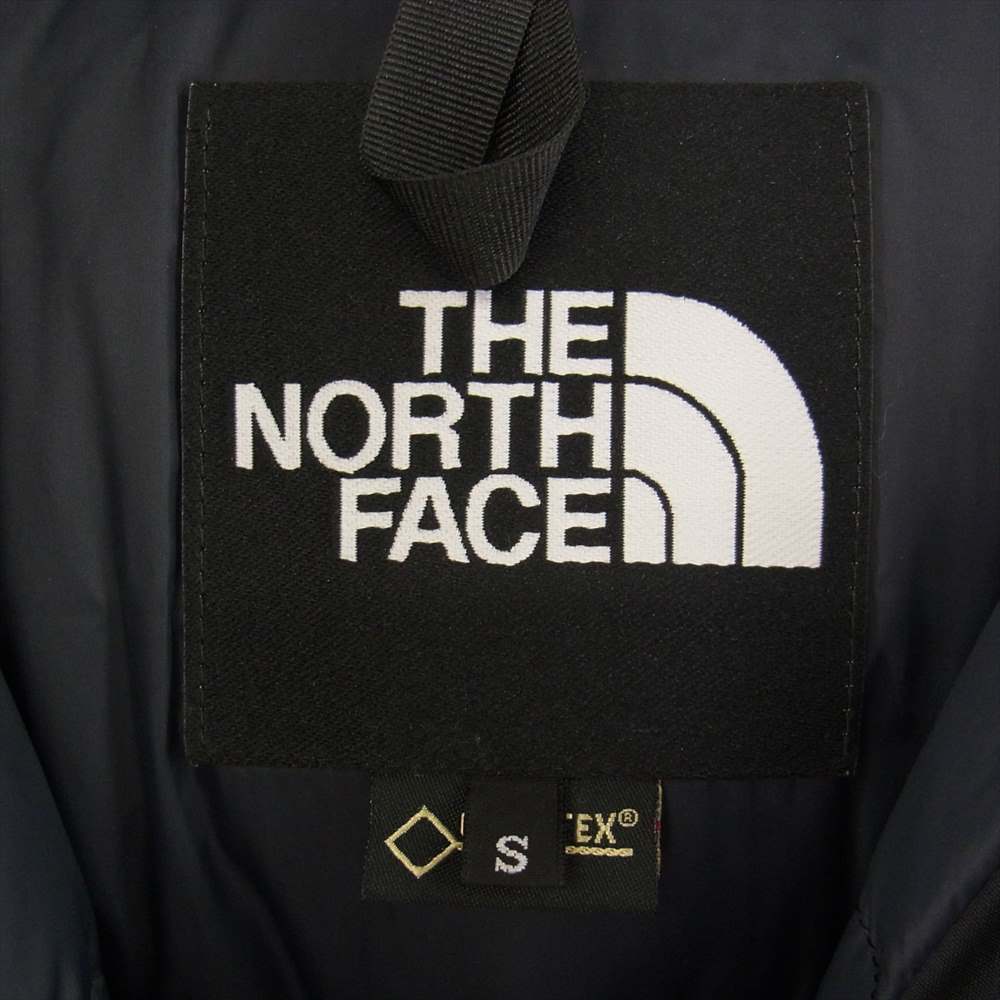 THE NORTH FACE ノースフェイス ND91737 MOUNTAIN DOWN JACKET GORE TEX マウンテン ダウンジャケット ゴアテックス ブラック系 S【中古】