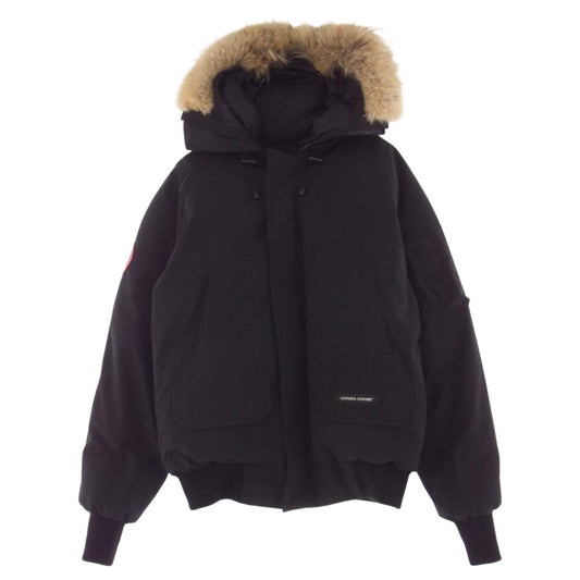 CANADA GOOSE カナダグース 7950M  海外並行品 CHILLIWACK BOMBER JACKET チリワック ボンバー ジャケット ダウンジャケット ブラック系 S【中古】