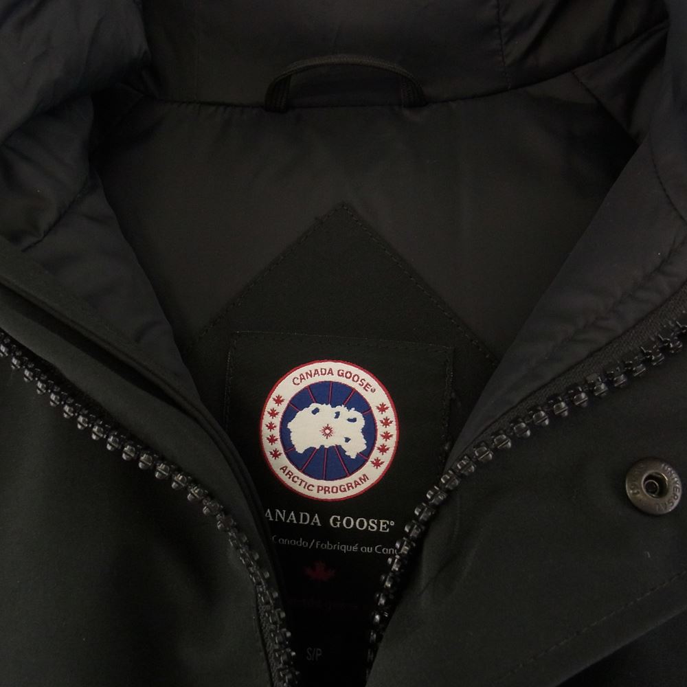 CANADA GOOSE カナダグース 7950M  海外並行品 CHILLIWACK BOMBER JACKET チリワック ボンバー ジャケット ダウンジャケット ブラック系 S【中古】