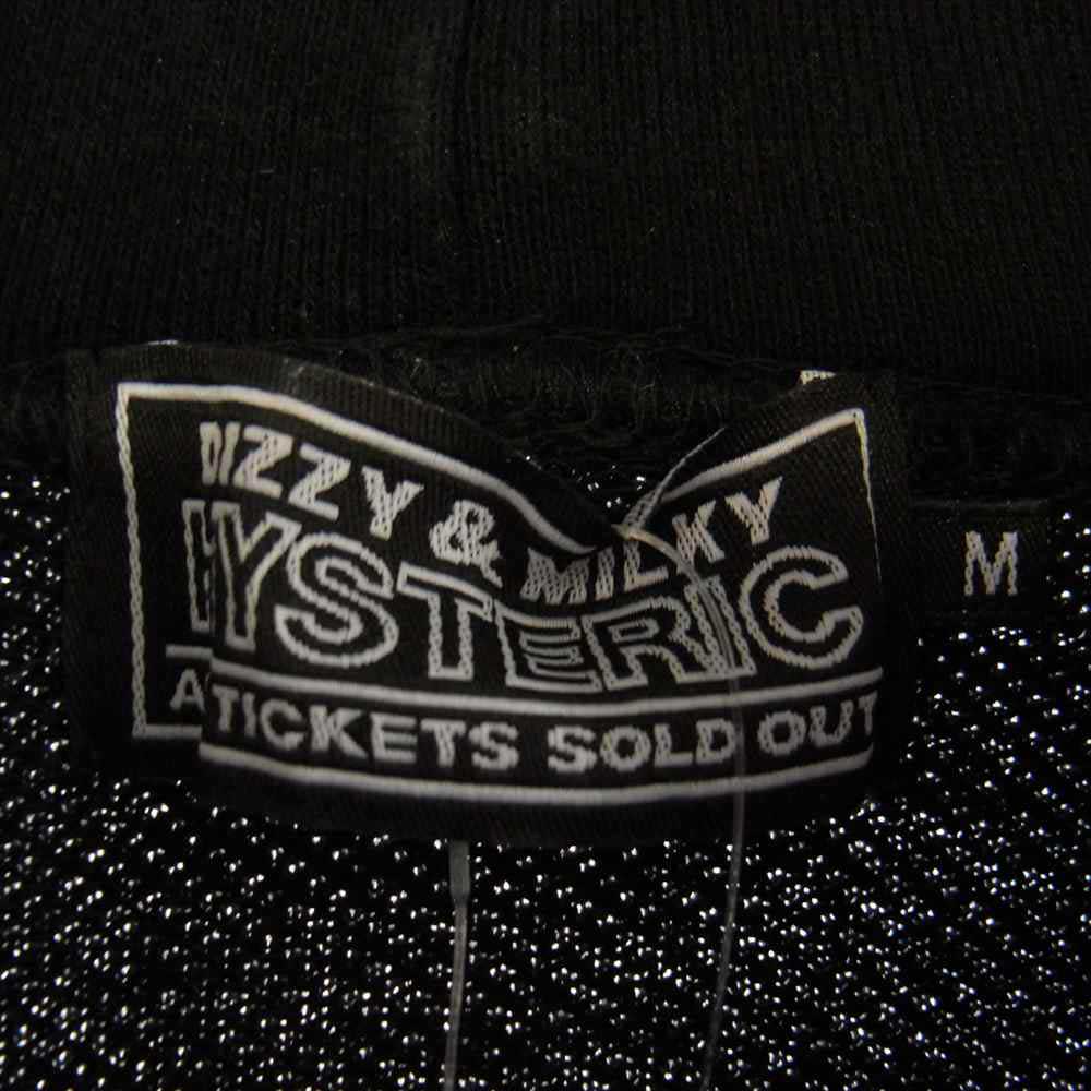 HYSTERIC GLAMOUR ヒステリックグラマー 21AW 02213CF10 VIXEN GIRL ヴィクセンガール オーバーサイズ スウェット パーカー フーディ ブラック系 M【中古】