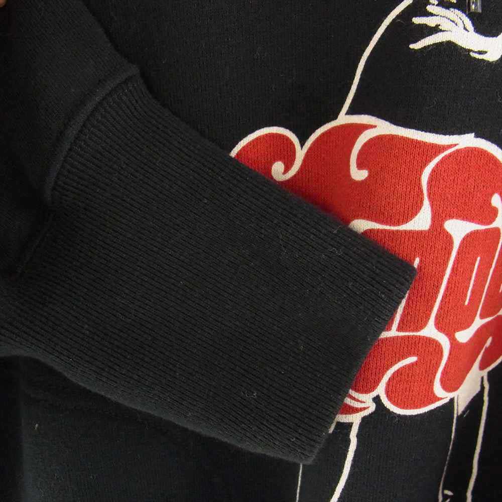 HYSTERIC GLAMOUR ヒステリックグラマー 21AW 02213CF10 VIXEN GIRL ヴィクセンガール オーバーサイズ スウェット パーカー フーディ ブラック系 M【中古】