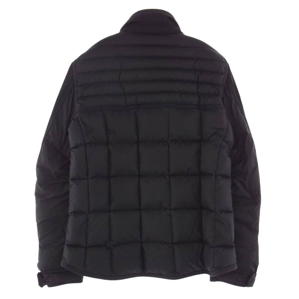 MONCLER モンクレール BLAIS ブレイス ウール 切替 ダウンジャケット ブラック系 4【中古】