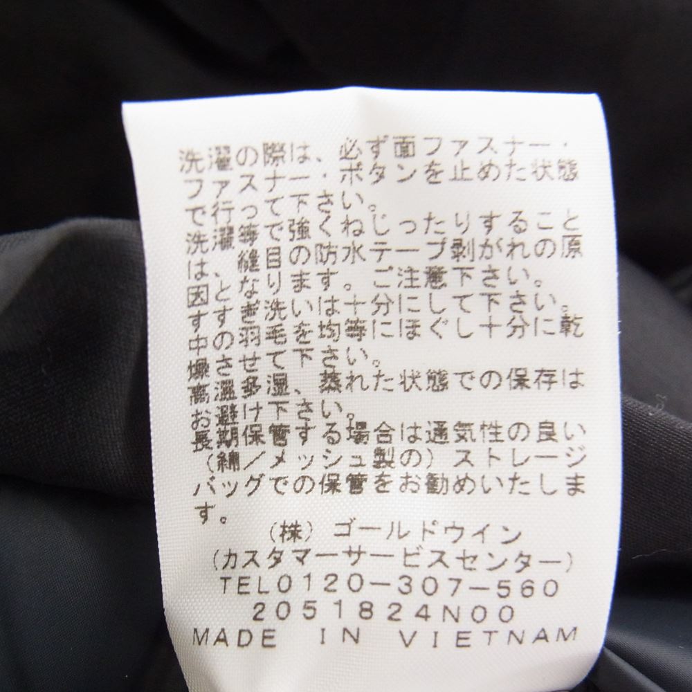 THE NORTH FACE ノースフェイス ND92237 MOUNTAIN DOWN JACKET マウンテン ダウン ジャケット ブラック系 M【中古】