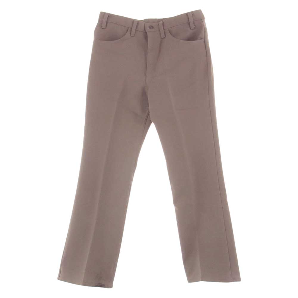 Levi's リーバイス 87年製 80s STA-PREST スタプレ ブーツカット スラックス パンツ ブラウン系 W33 L32【中古】