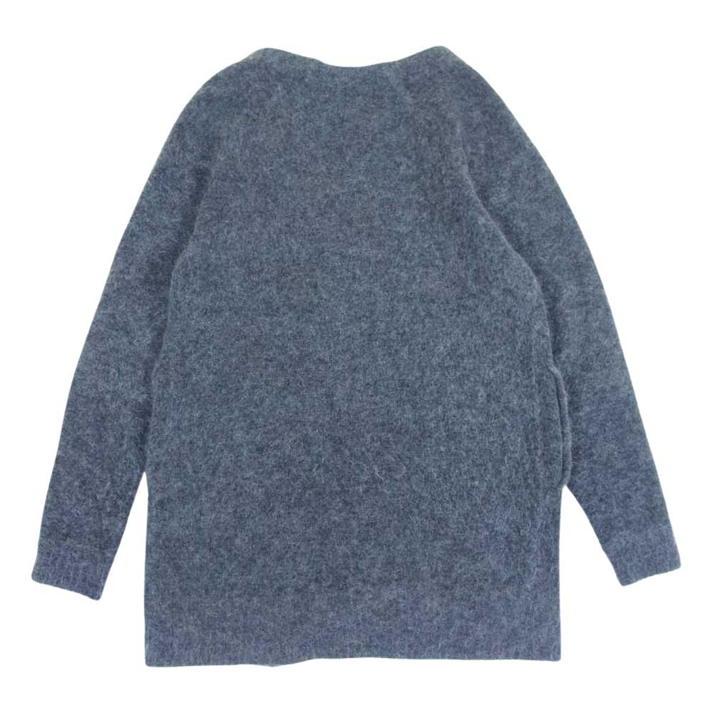 ACNE STUDIOS アクネストゥディオズ アルパカウール ボタンレス ニット カーディガン グレー系 XXS【中古】