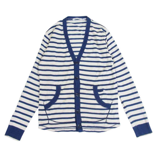 nonnative ノンネイティブ NN-K2107 AGENT CARDIGAN エージェント ボーダー カーディガン オフホワイト系 ネイビー系 1【中古】