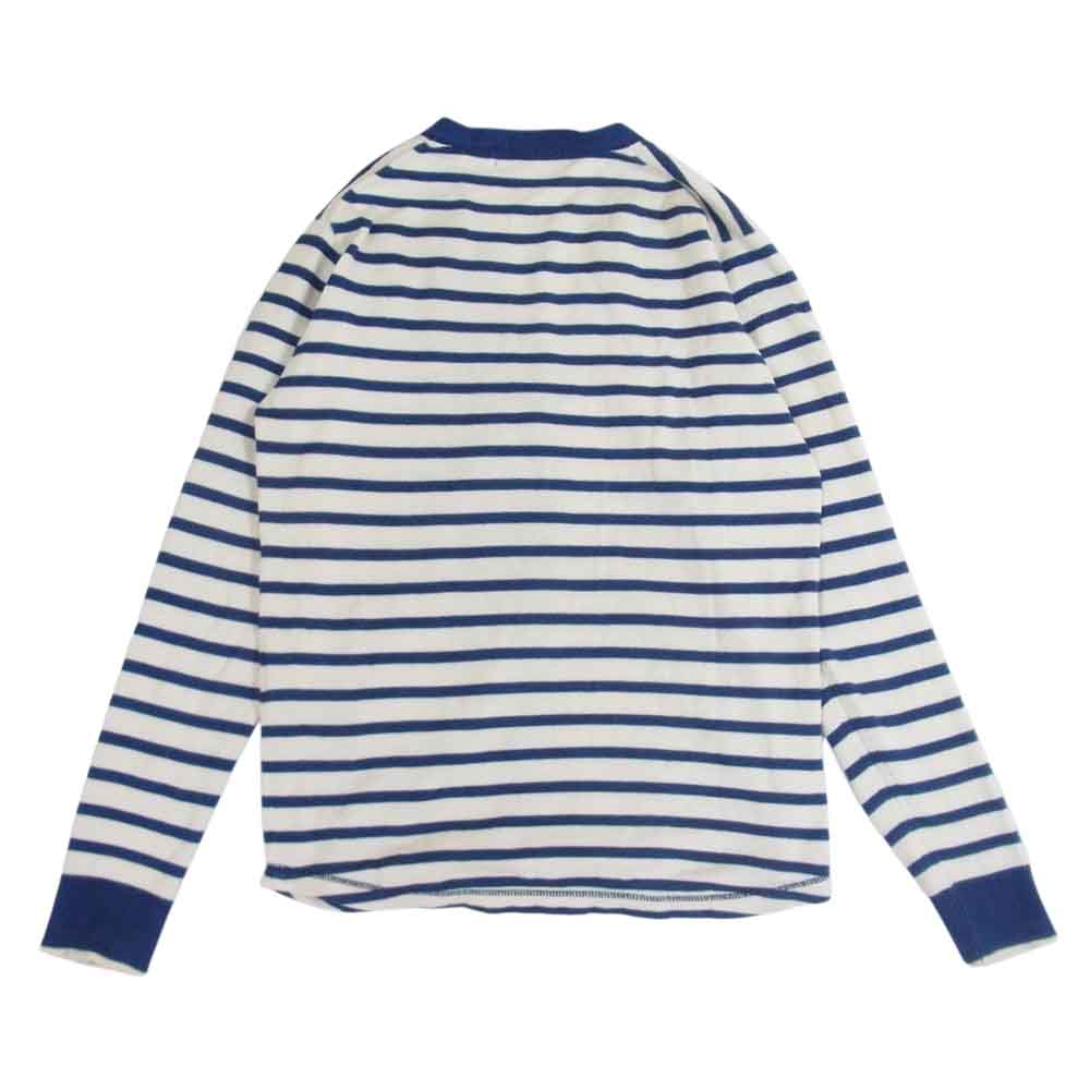 nonnative ノンネイティブ NN-K2107 AGENT CARDIGAN エージェント ボーダー カーディガン オフホワイト系 ネイビー系 1【中古】
