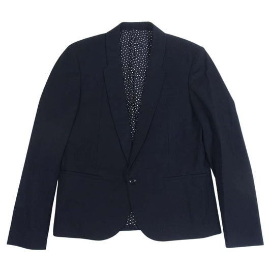 UNDERCOVER アンダーカバー M4102 UNDERCOVERISM アンダーカバイズム YOU TRIP ME UP バック刺繍 テーラード ジャケット ブラック系 3【中古】